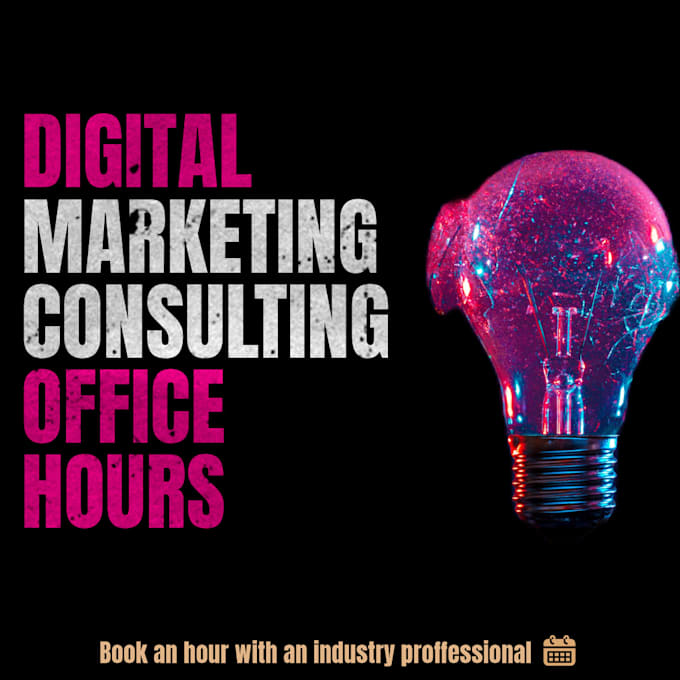 Gig Preview - Digital marketing and martech consultation