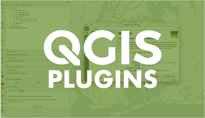 Gig Preview - Build you a qgis plugin