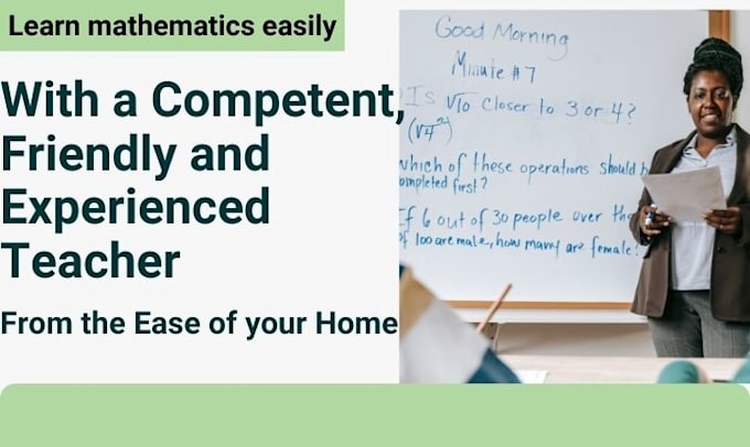 Gig Preview - Teach mathematics from grade1 to grade10