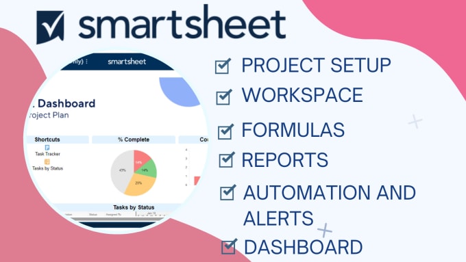 Bestseller - do smartsheet project management services for your business