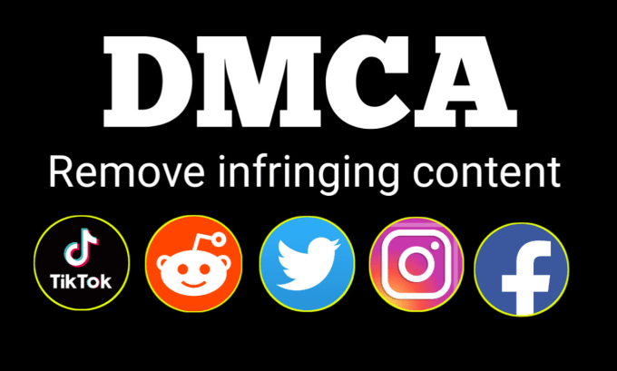 Gig Preview - Report and remove content from reddit,insta,twitter,fb,google,youtube under dmca