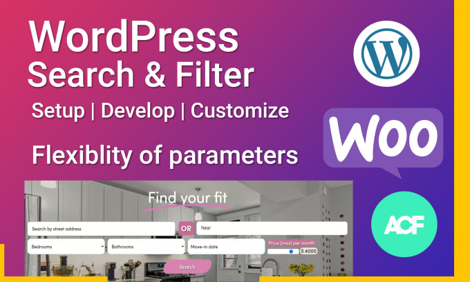 Gig Preview - Create a custom search filter for your wordpress website