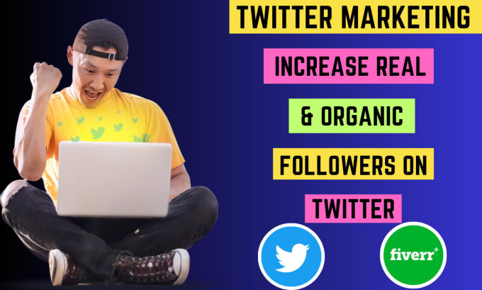 Gig Preview - Do natural growth and marketing for your twitter account