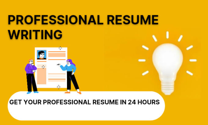 Gig Preview - Create professional cv, resume writing, resume maker