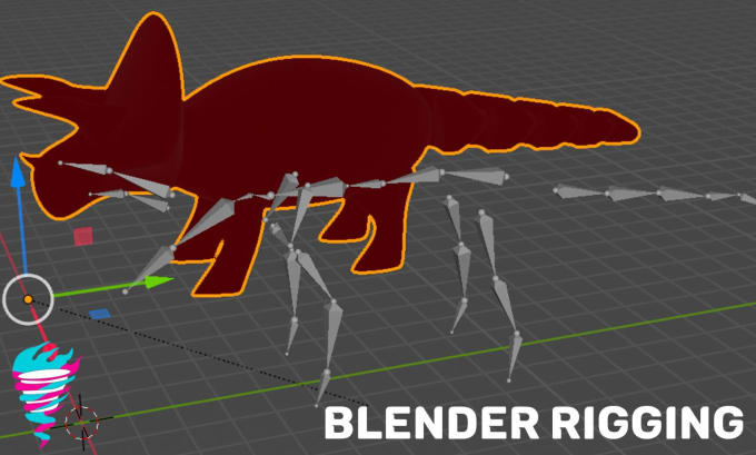 Gig Preview - Rig any blender model for use in animation and posing