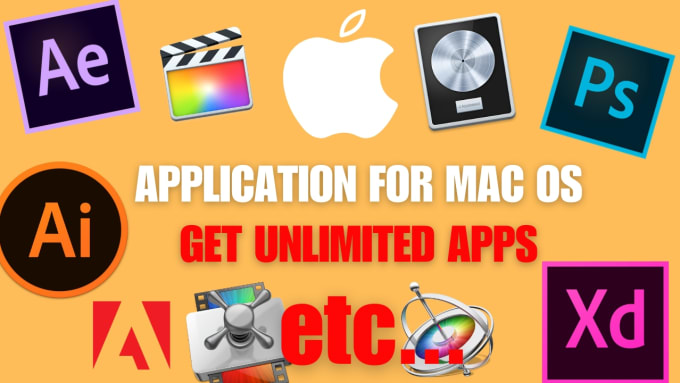 Gig Preview - Install all apps you need on your mac it is unlimited