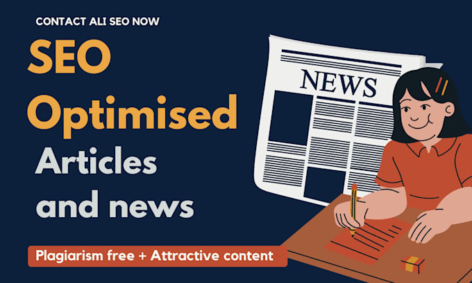 Gig Preview - Write a perfect SEO blog or news article