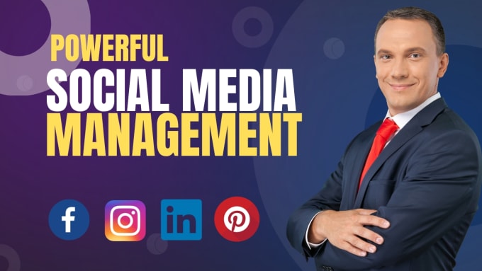 Gig Preview - Do monthly social media management for facebook, instagram, pinterest