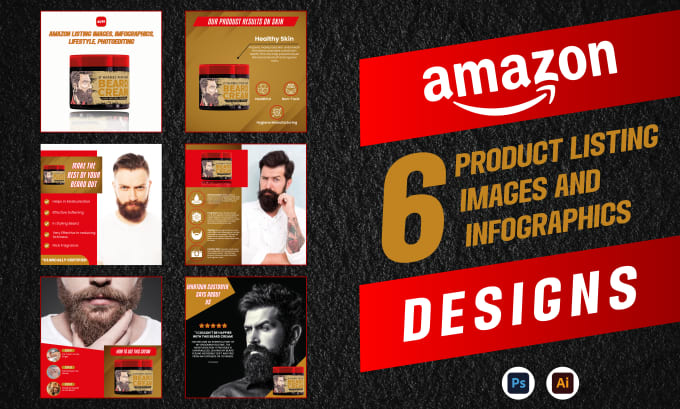 Gig Preview - Do amazon product listing infographics in 12 hr