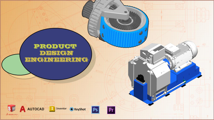 Gig Preview - 3d cad model, product design, engineering drawings for manufacture