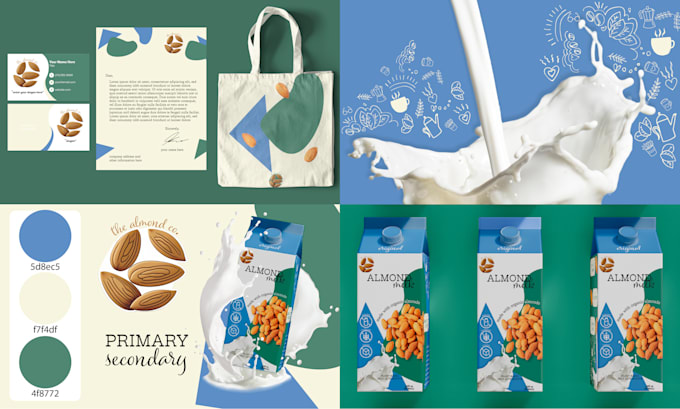 Gig Preview - Design a trendy brand identity and stunning brand style guides