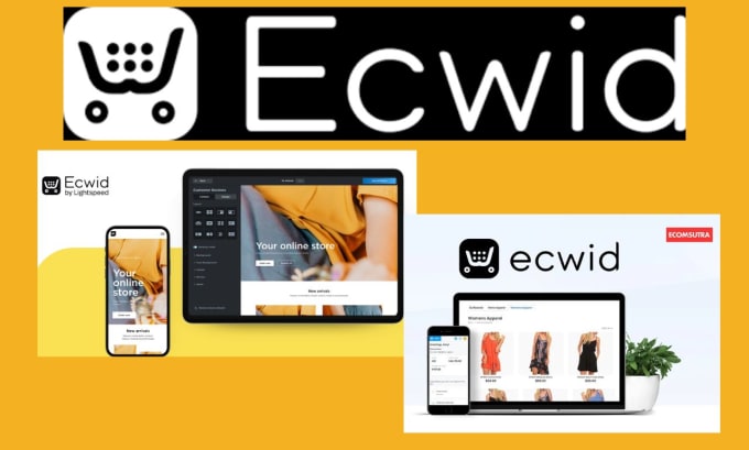 Gig Preview - Design and set up an ecwid store shopify store and do payhip promotion for sales