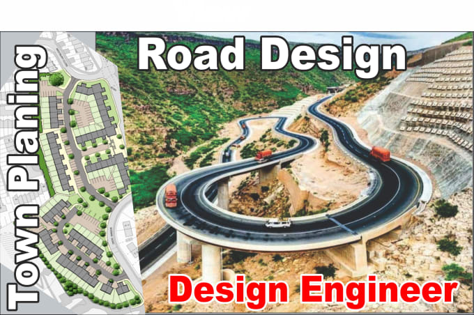 Gig Preview - Design roads, highways and infrastructure using autocad civil 3d