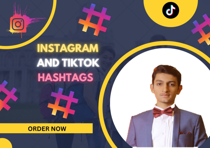 Gig Preview - Research instagram and tiktok hashtag for fast organic growth