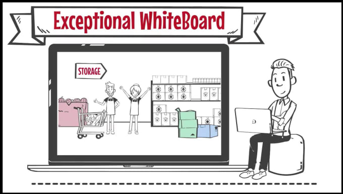 Gig Preview - Create whiteboard animation explainer video