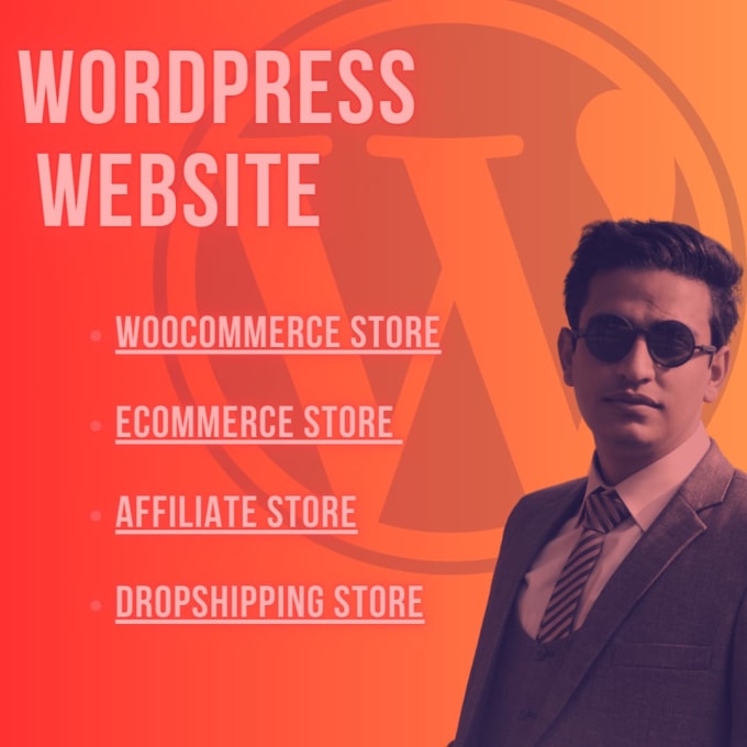 Gig Preview - Create a wordpress,woocommerce affiliate,static or drop shipping website