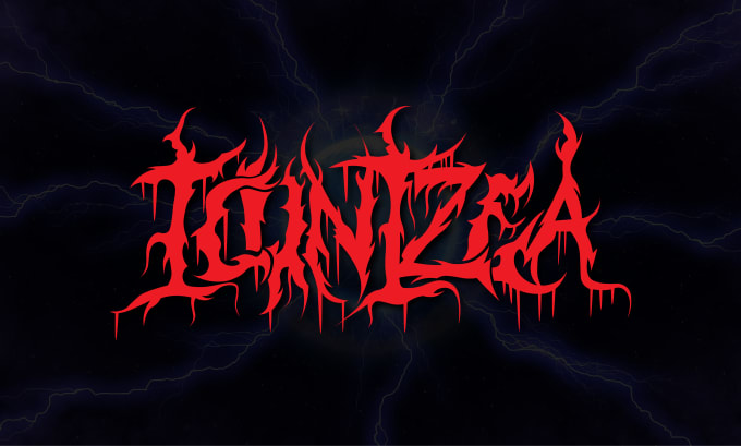 Gig Preview - Design death metal band logo