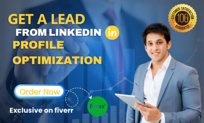 Gig Preview - Create and optimize your linkedin profile for career and business success