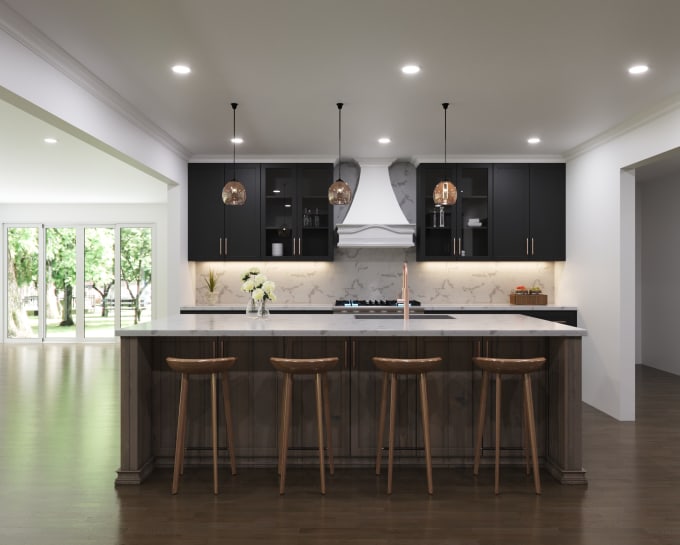 Gig Preview - Create kitchen cabinetry and design residential interiors