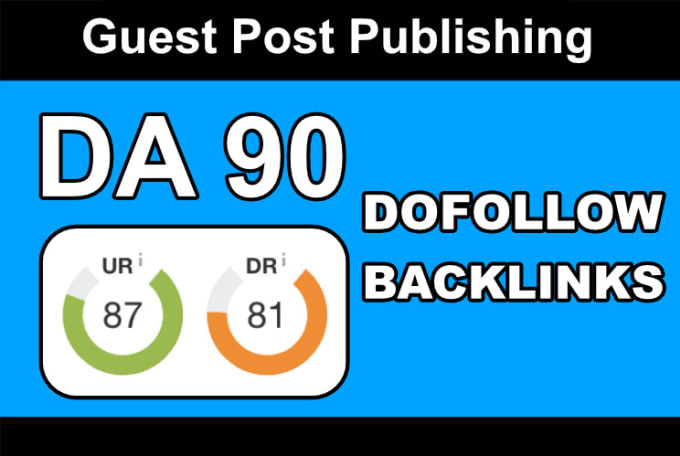 Gig Preview - Publish an article on a high da 90 website as a guest post