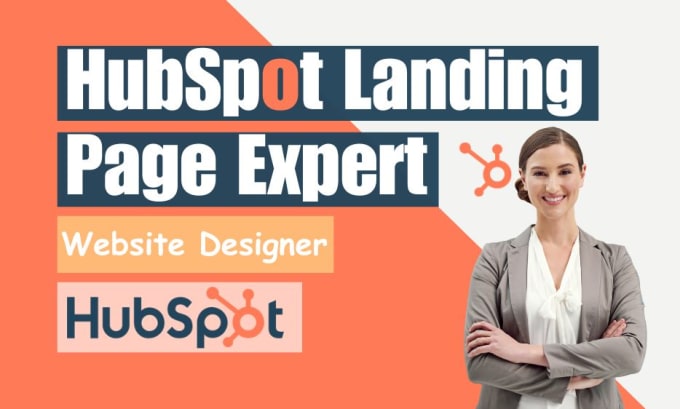 Gig Preview - Create editable high converting hubspot landing page website