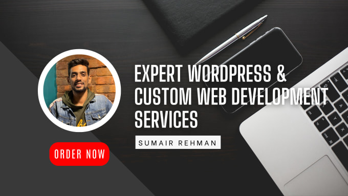 Gig Preview - Provide expert wordpress and custom web development service