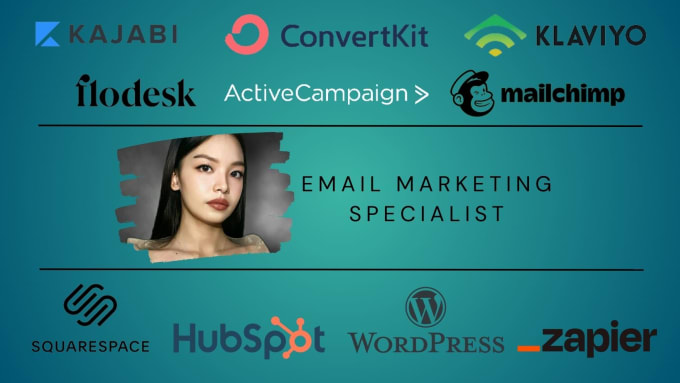 Gig Preview - Set up email marketing automation klaviyo active campaign mailchimp convertkit