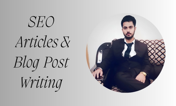 Gig Preview - Write high quality SEO articles and blog posts