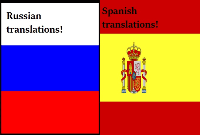 Gig Preview - Translate texts in english, russian and spanish