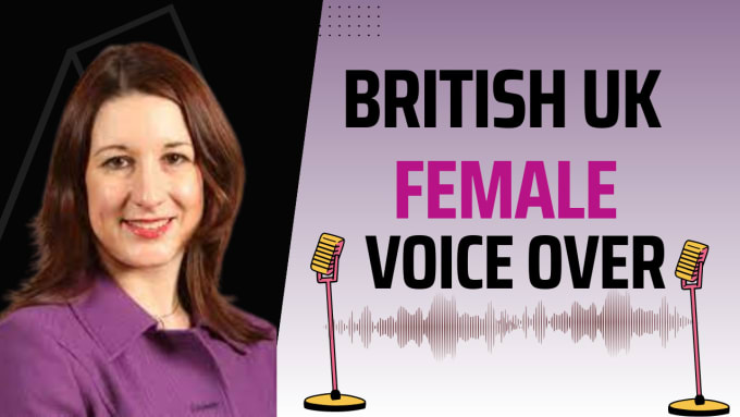 Gig Preview - Record your professional voice over in british female