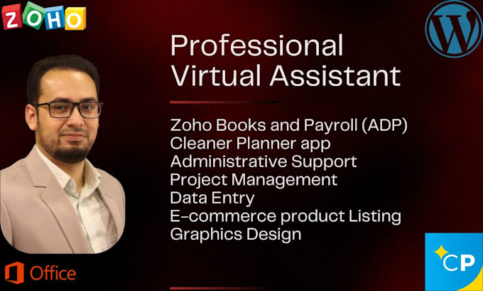 Gig Preview - Be your professional virtual assistant for admin, data entry, scheduling