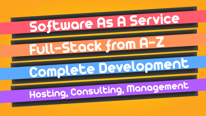 Gig Preview - Create fullstack software as a service