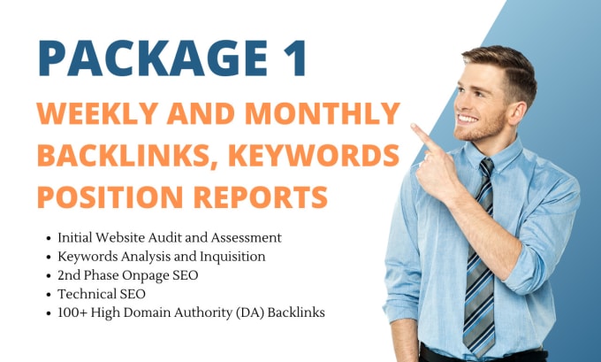 Gig Preview - Do on page and off page SEO to supercharge your google rankings