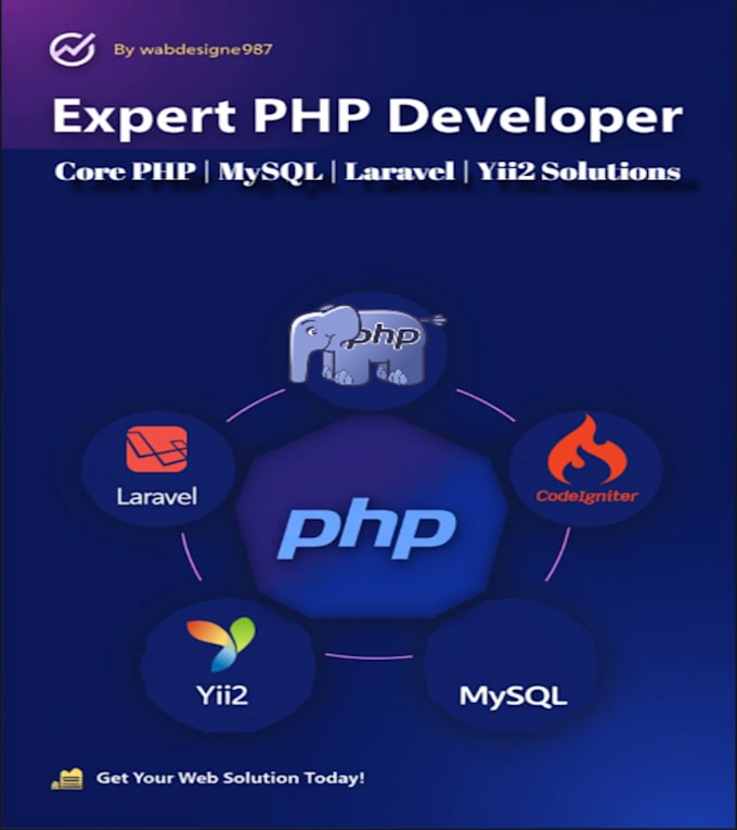 Bestseller - expert PHP developer core PHP mysql laravel yii2 solutions