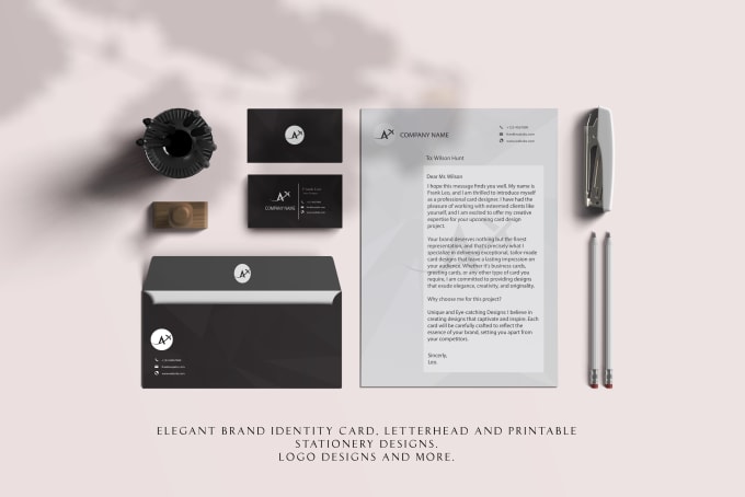 Gig Preview - Design brand logo, business card, product and stationery