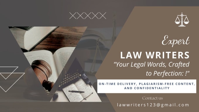 Gig Preview - Be your superb law essays writer and legal researcher