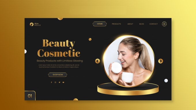 Gig Preview - Design spa, barber or beauty salon website