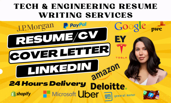 Gig Preview - Upgrade your engineering, IT, software, tech resume writing