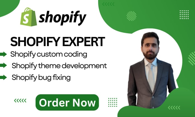 Gig Preview - Be your shopify theme developer and shopify expert