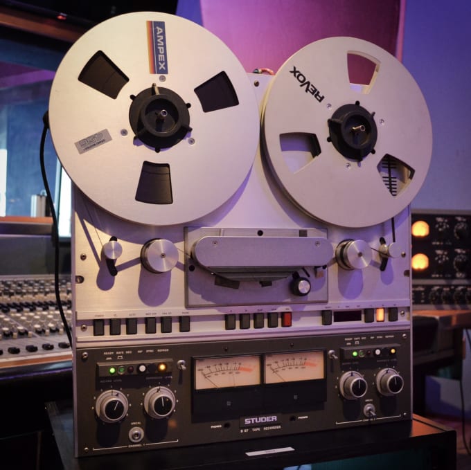 Bestseller - run your track through a vintage analog tape machine