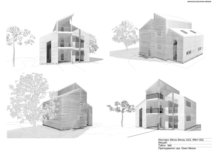 Gig Preview - Make 2d plans and 3d model of anything using archicad