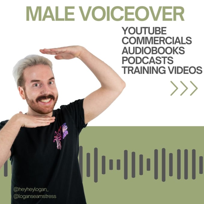 Bestseller - professionally record an american english male voiceover