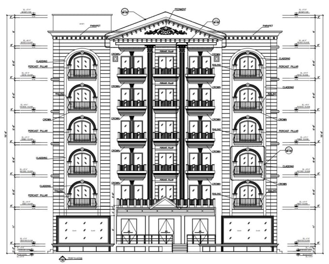 Gig Preview - Draw your floor plan and 2d working drawing in autocad