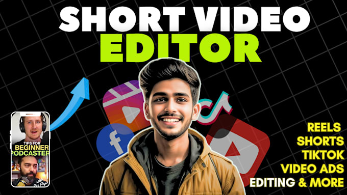 Bestseller - do short form video editing for social media