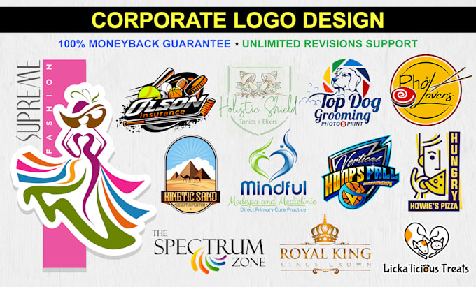 Gig Preview - Design modern professional logo for your brand in 24 hours