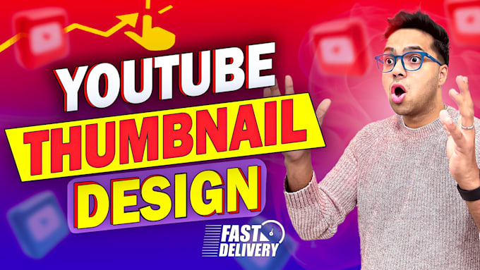 Gig Preview - Design eye catchy viral click bait thumbnails for videos