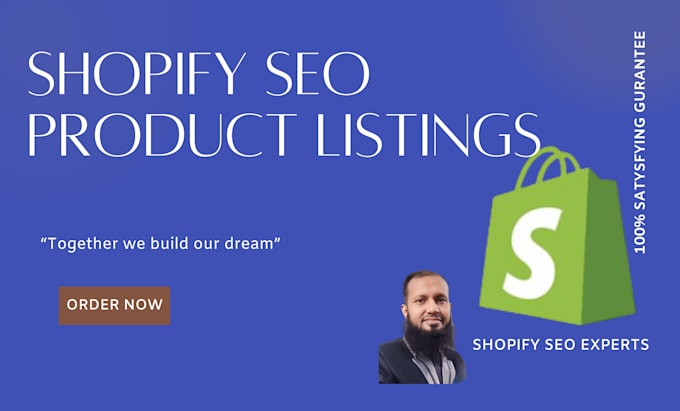 Gig Preview - Do shopify SEO product listings