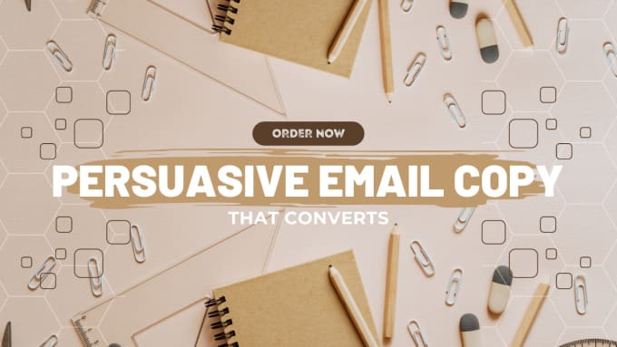 Gig Preview - Be you write custom email copy that will convert