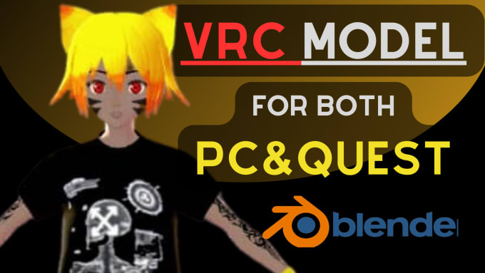 Gig Preview - Rig, create, edit your vrchat, nsfw furry avatar and upload