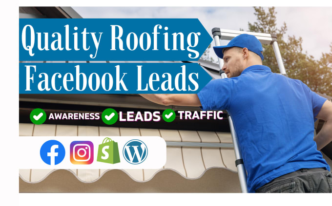 Gig Preview - Generate effective roofing leads for your business